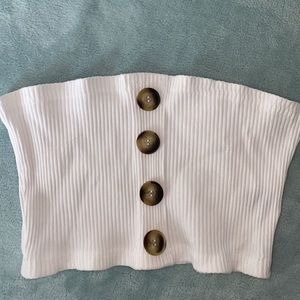 White tube top